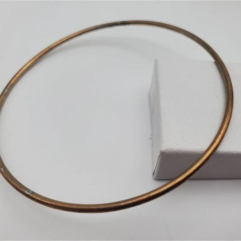 Bronze tone‎ bracelet slider